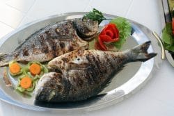 Sonhar com peixe assado